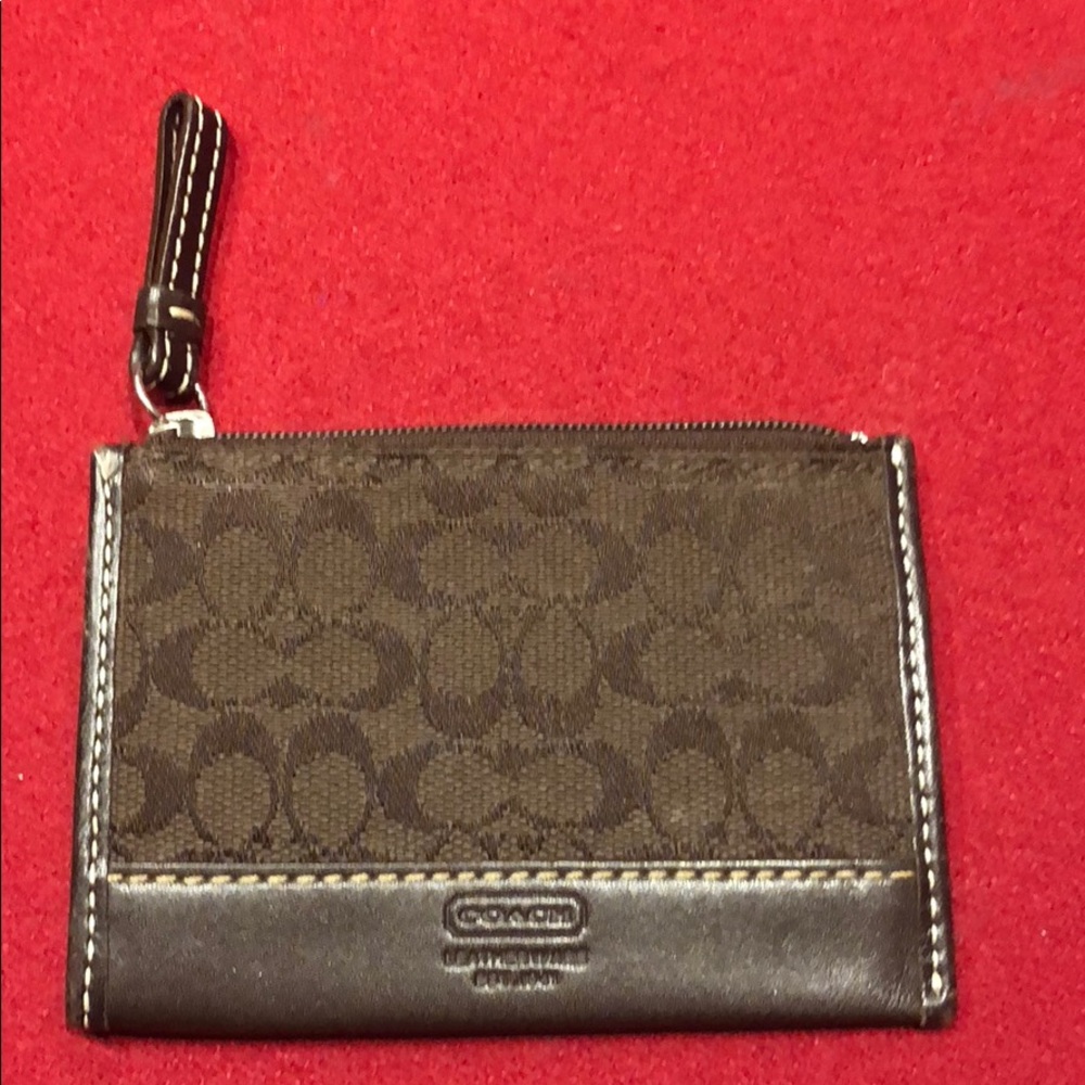 Coach change purse